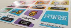 Delegation Poker card game